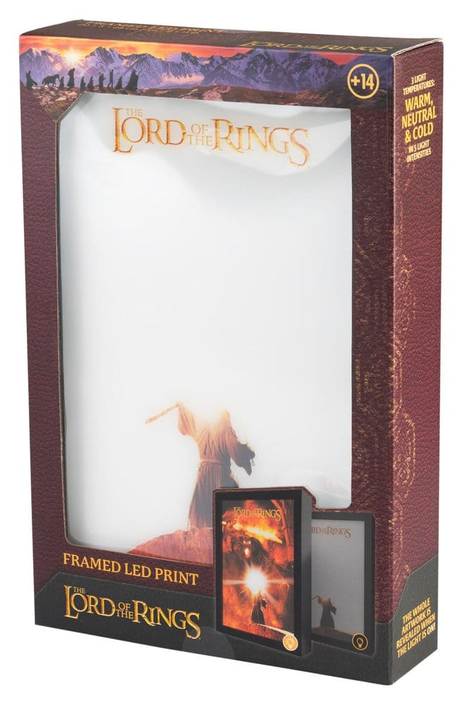 The Lord of the Rings Framed LED Panel 28 x 20 cm [9]