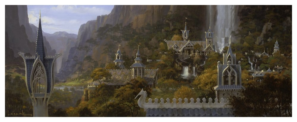 The Lord of the Rings Miniature Environment Rivendell 28 cm [14]