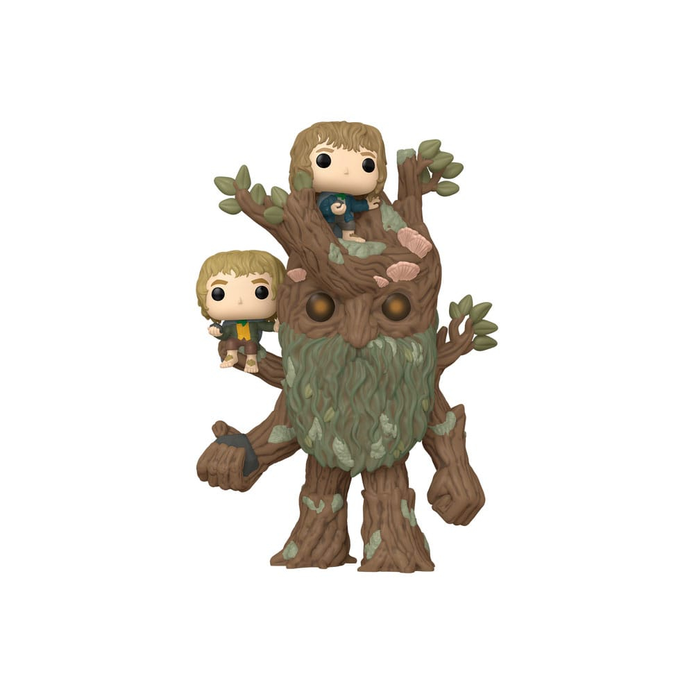 The Lord of the Rings Super Sized POP! Animation Vinyl Figure Treebeard with Merry & Pippin 15 cm [2]