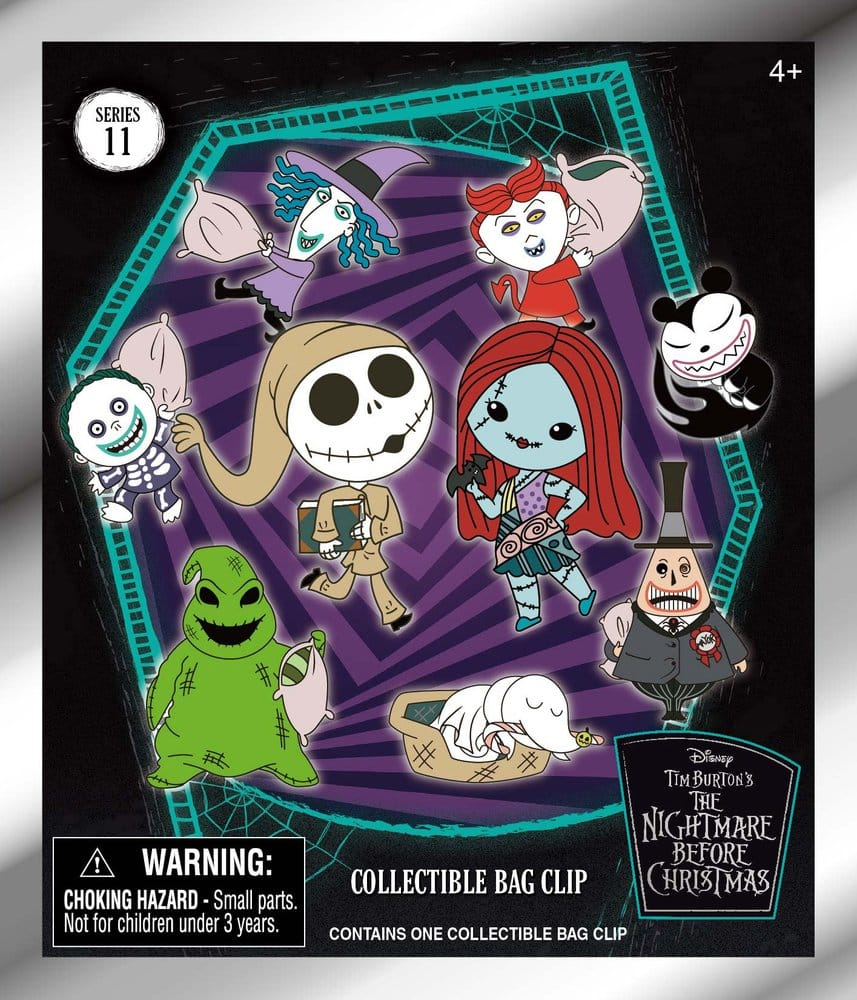 The Nightmare Before Christmas 3D PVC Bag Clips Series 11 Blind Bag Display (24) [2]