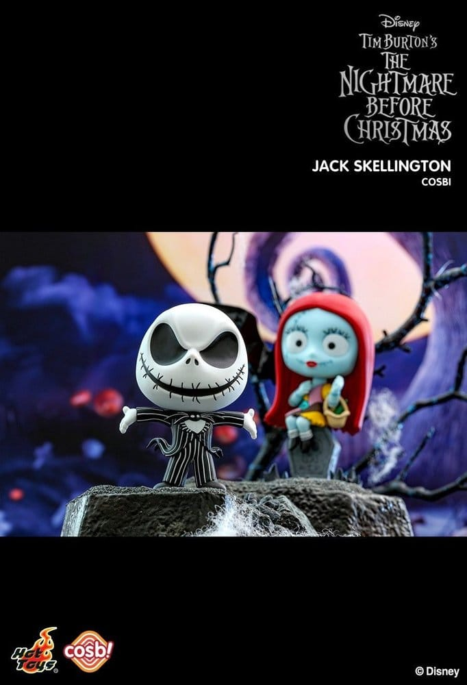 The Nightmare Before Christmas Cosbi Mini Figures 9 cm Blind Box Display (8) [9]