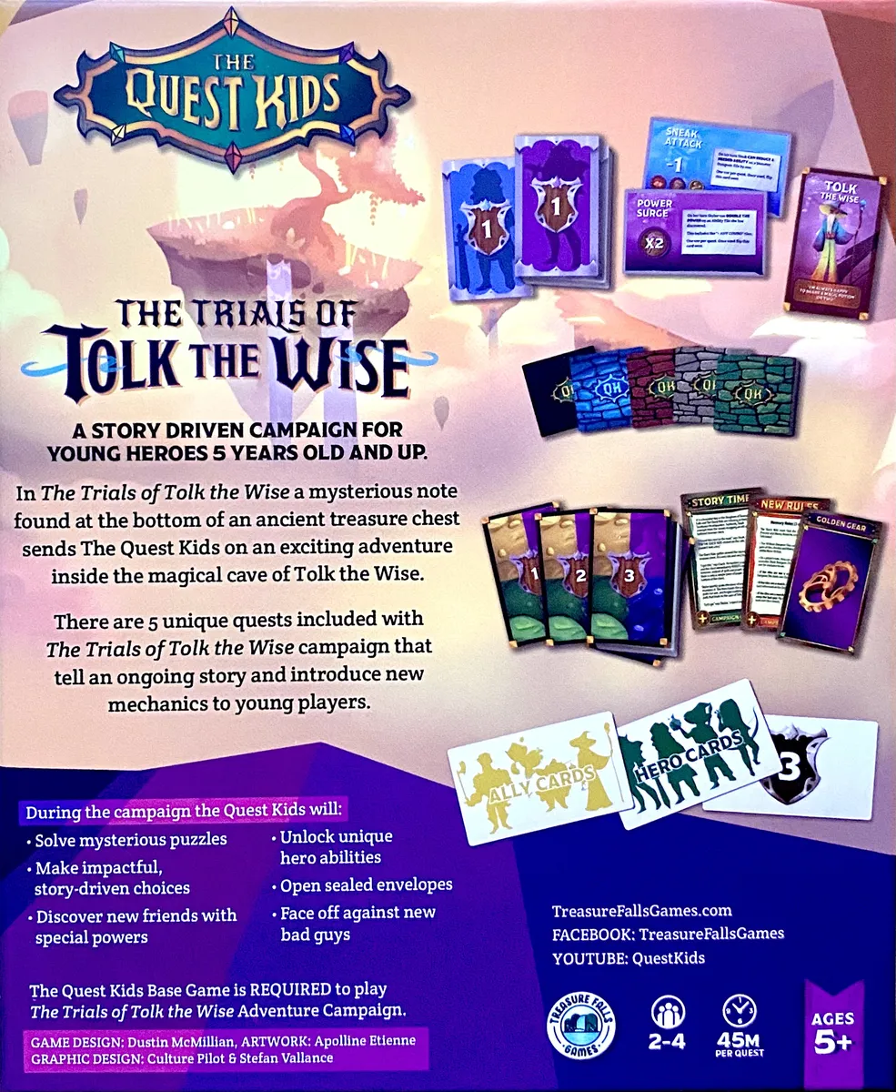 The Quest Kids: The Trials of Tolk the Wise - Extensie Campanie [2]