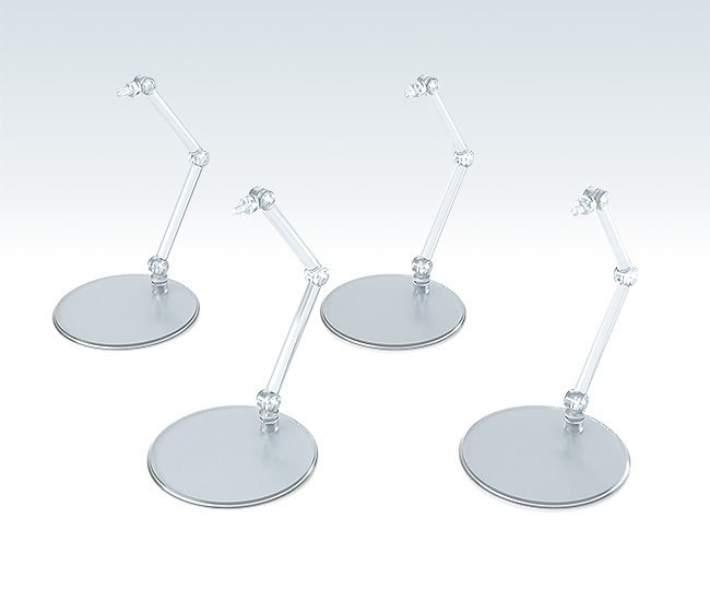 The Simple Stand Mini Nendoroid More for Mini Figures & Models 4-Pack [3]