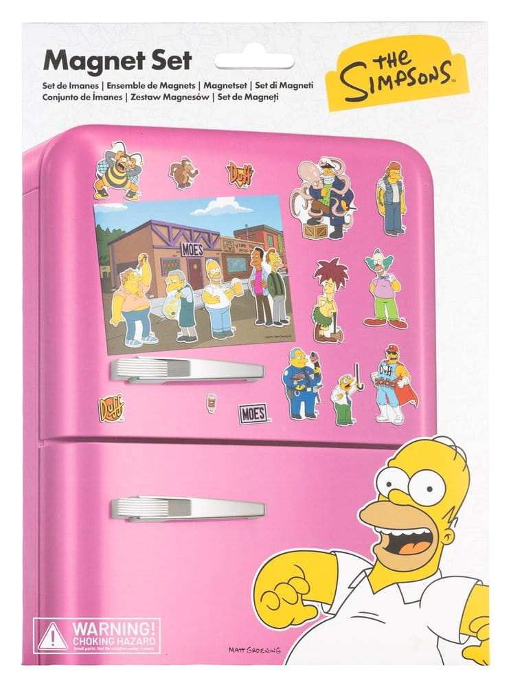 The Simpsons Figures Magnet Set Citizens [8]