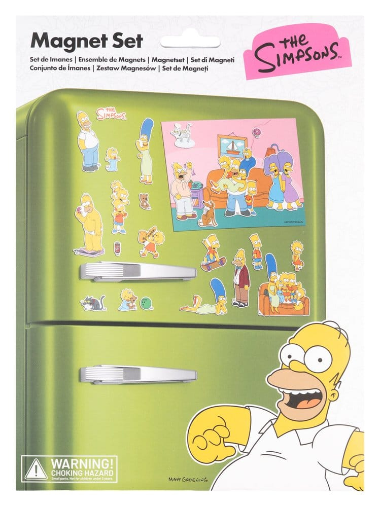 The Simpsons Figures Magnet Set Family [8]
