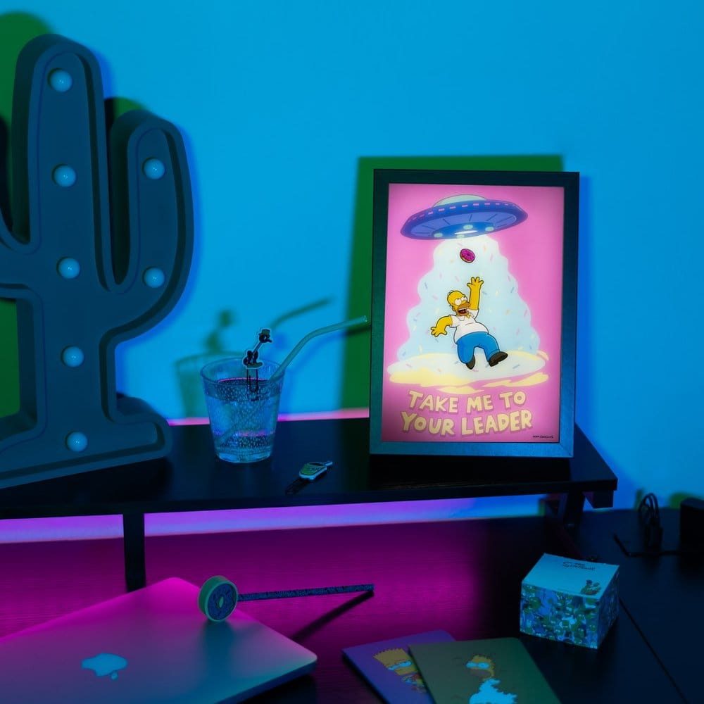 The Simpsons Framed LED Poster 20 x 28 cm [2]