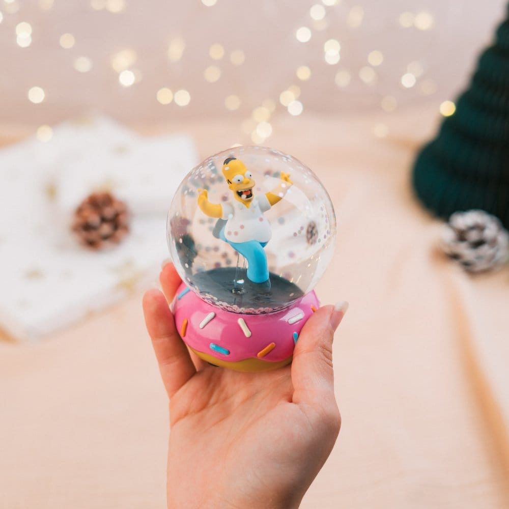 The Simpsons Snow Globe Homer Simpson Donut 10 cm [6]