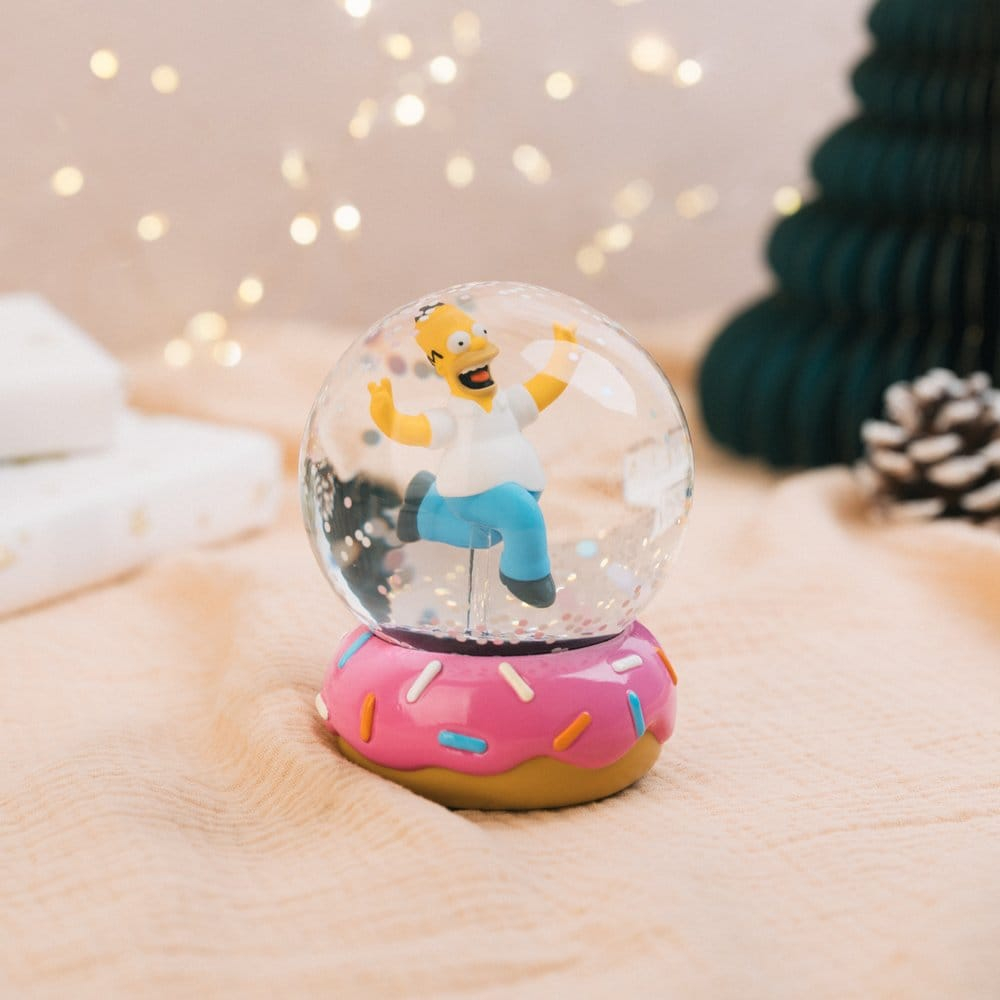 The Simpsons Snow Globe Homer Simpson Donut 10 cm [4]