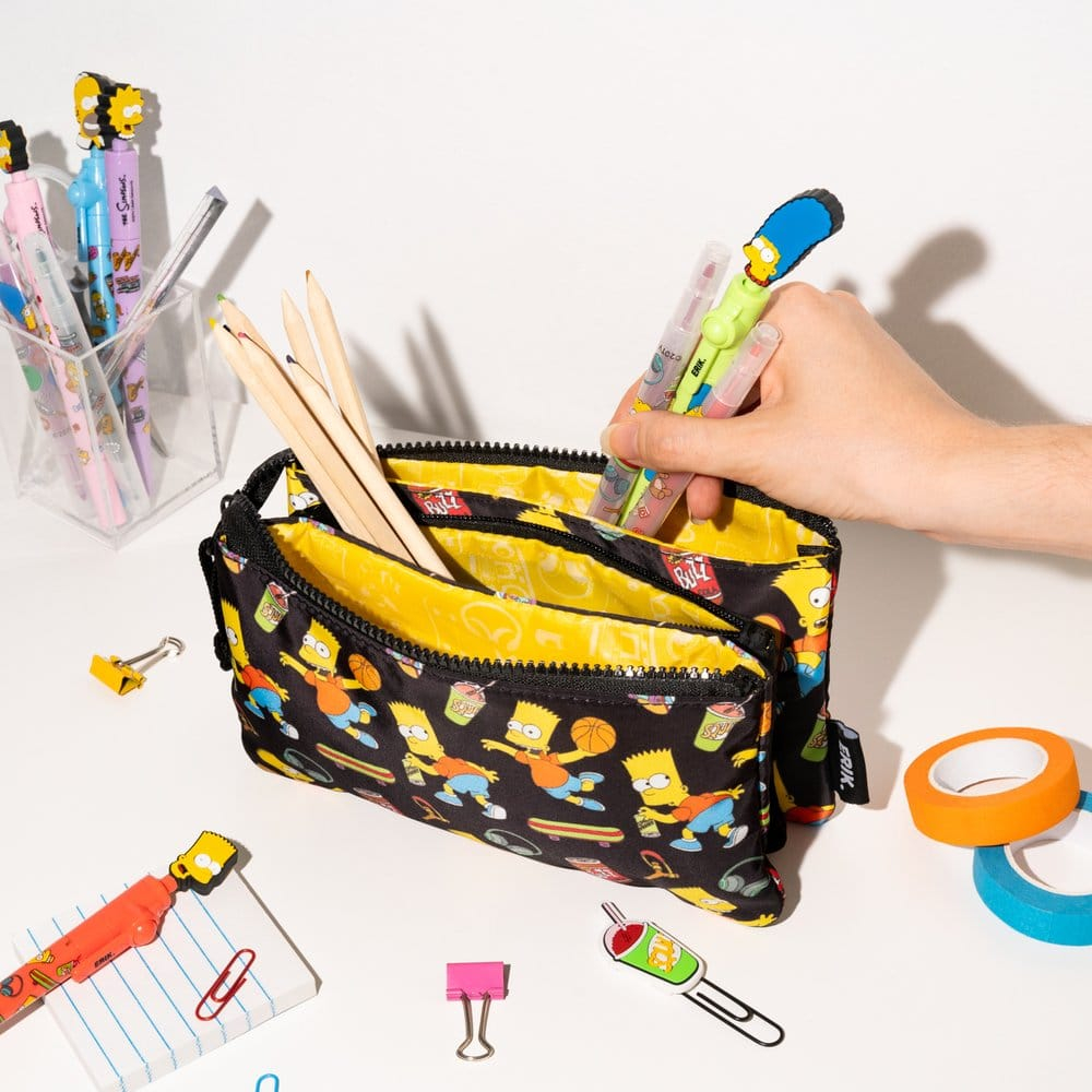 The Simpsons Triple Pencil Case Bart [3]