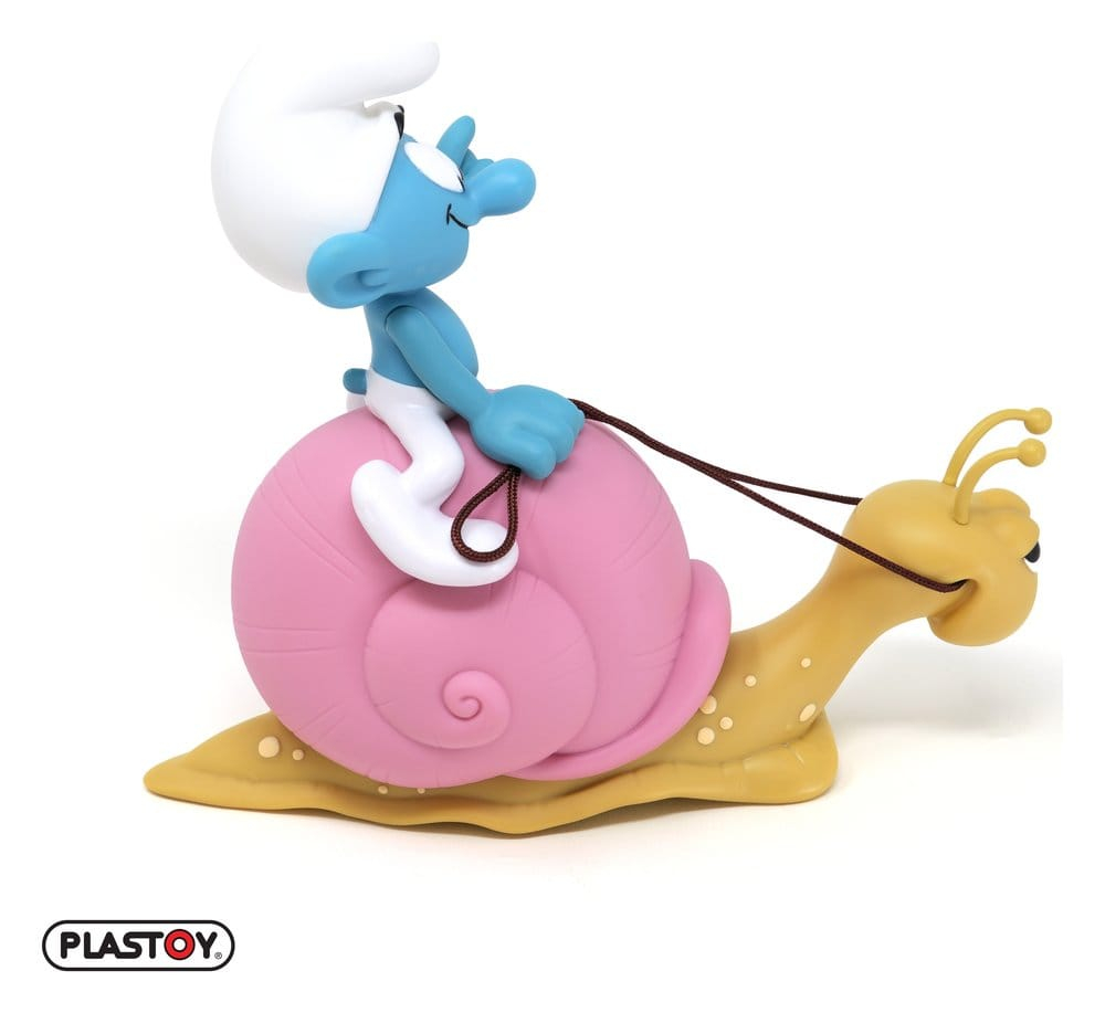 The Smurfs: Money Box Smurf on a Snail's Back 19 cm [8]