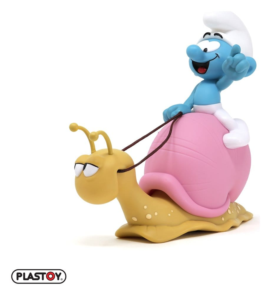 The Smurfs: Money Box Smurf on a Snail's Back 19 cm [3]