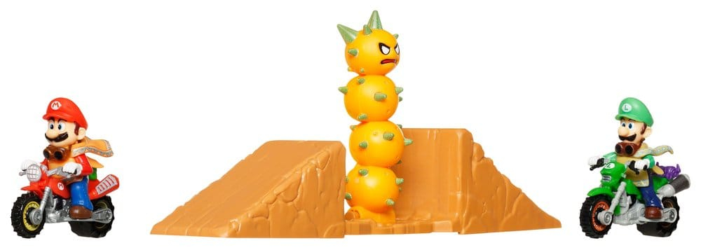 The Super Mario Galaxy Movie Hot Wheels Playset Mario & Luigi Desert Jump [4]