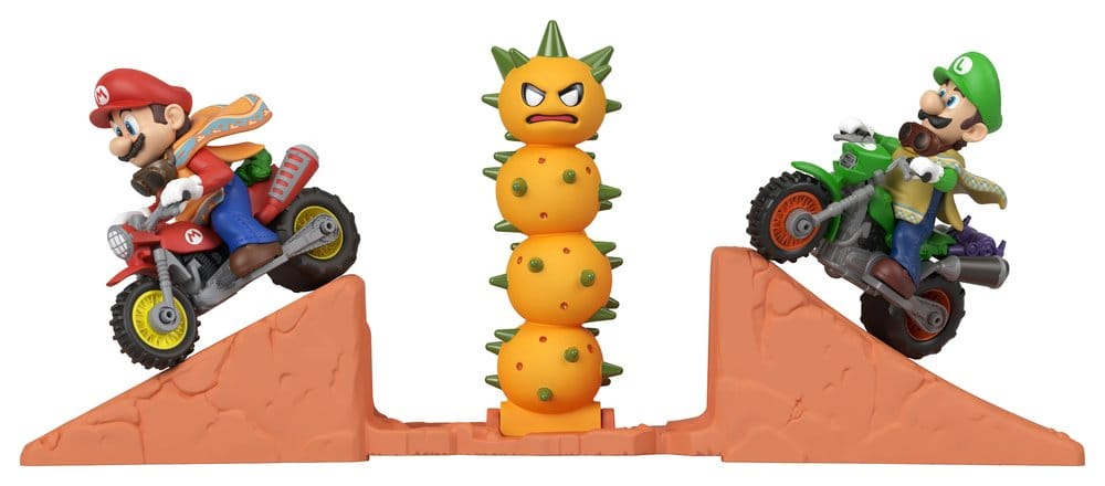 The Super Mario Galaxy Movie Hot Wheels Playset Mario & Luigi Desert Jump [6]