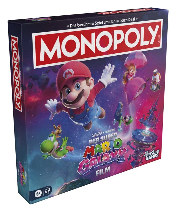 The Super Mario Galaxy Movie Monopoly Board Game *German Version* [9]