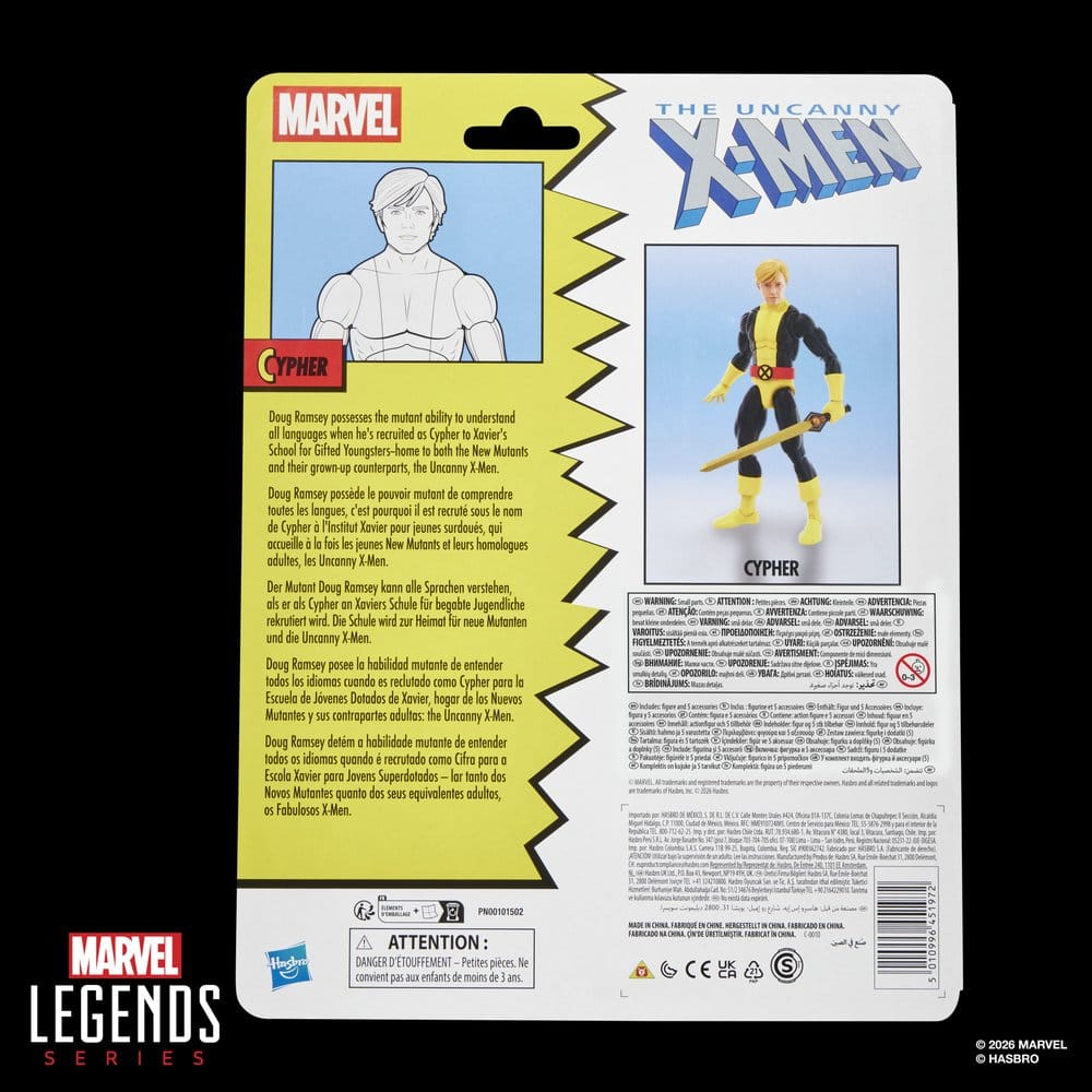 The Uncanny X-Men Marvel Legends Action Figure Cypher 15 cm [16]