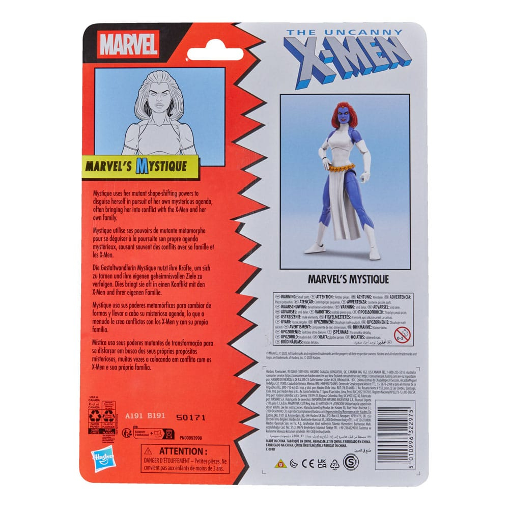 The Uncanny X-Men Marvel Legends Action Figure Marvel's Mystique 15 cm [3]