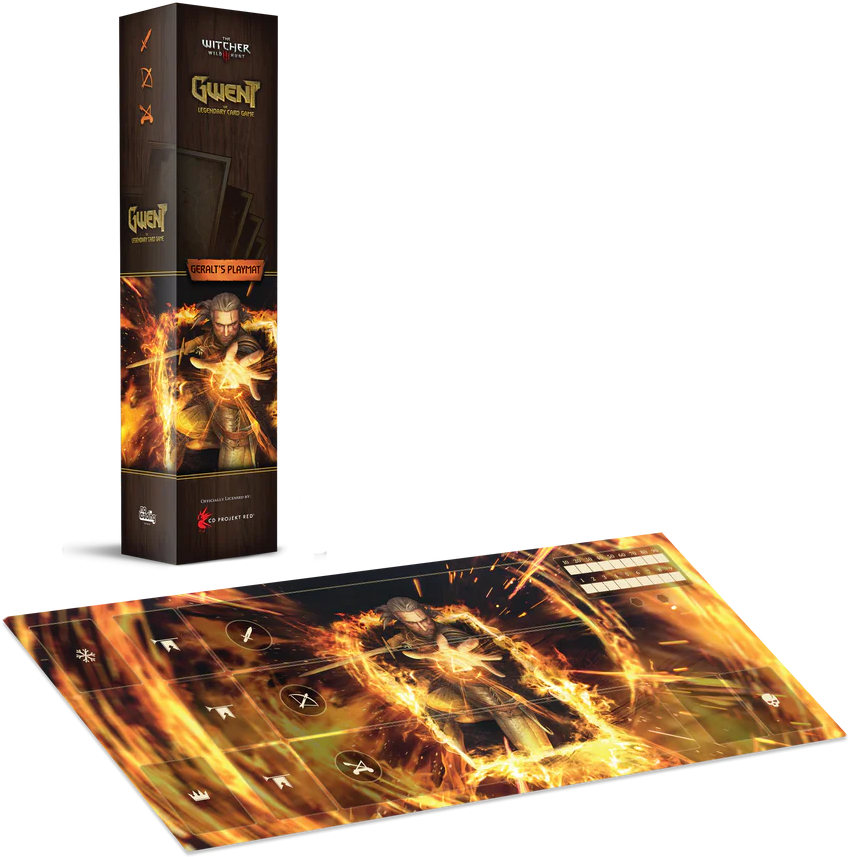 The Witcher 3: Wild Hunt Gwent Geralt of Rivia Premium Neoprene Playmat [2]