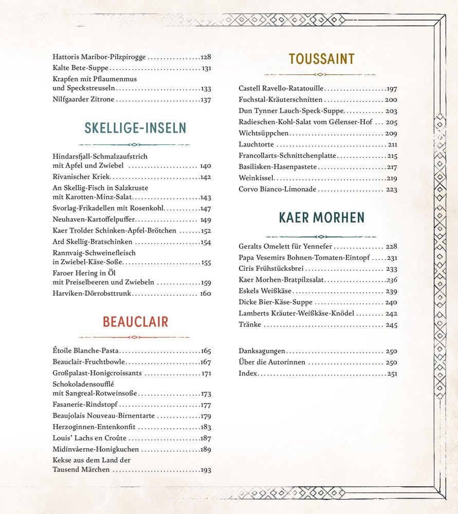 The Witcher: The Official Cookbook - Recipes, Legends and Culinary Tales *German Version* [3]