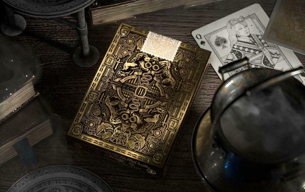 Theory11 – Harry Potter Hufflepuff Yellow Playing Cards [3]