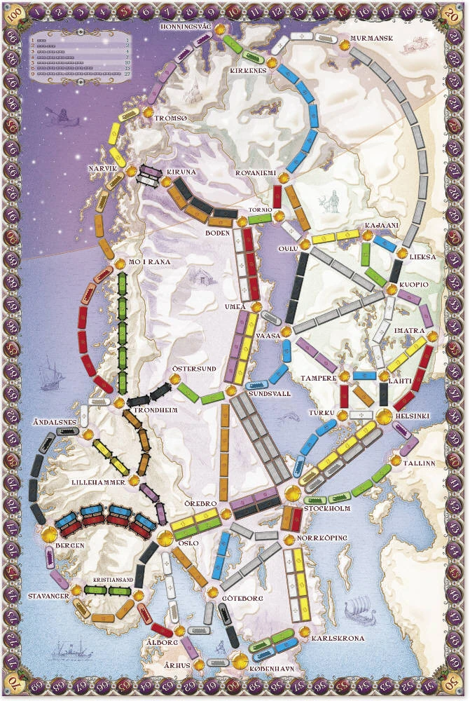 Ticket to ride: Nordic Countries [9]