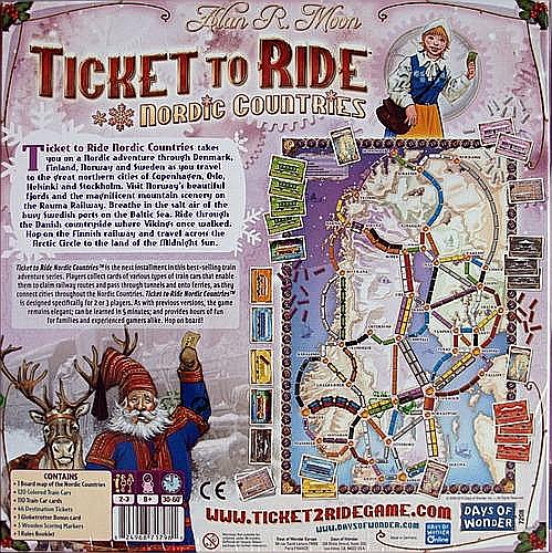 Ticket to ride: Nordic Countries [3]