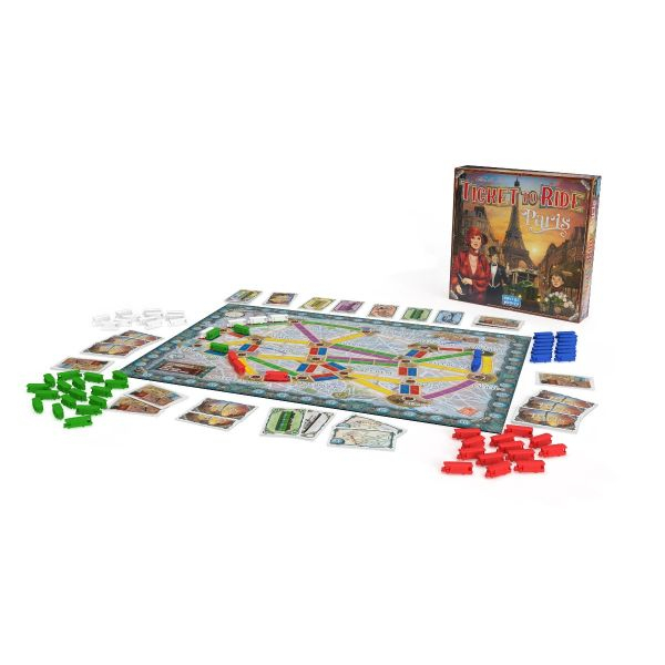 Ticket to Ride Paris – Joc Rapid cu Harta Parisului (EN) [2]