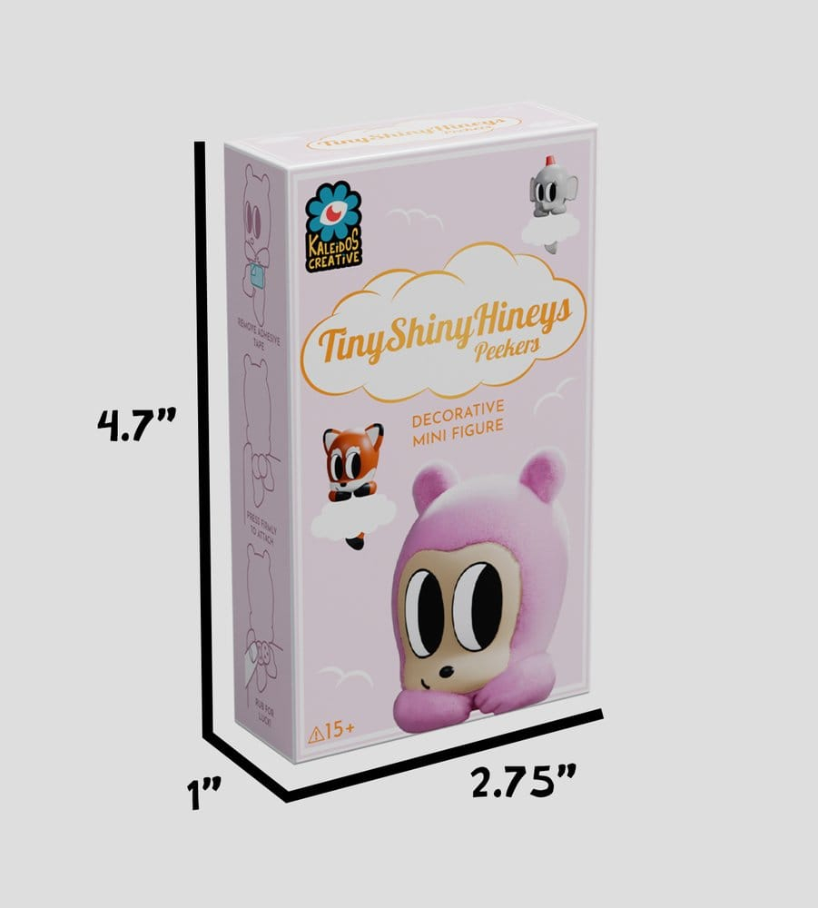 Tiny Shiny Hiney Peakers Mini Figures S1 6 cm Blind Box Display (6) [8]