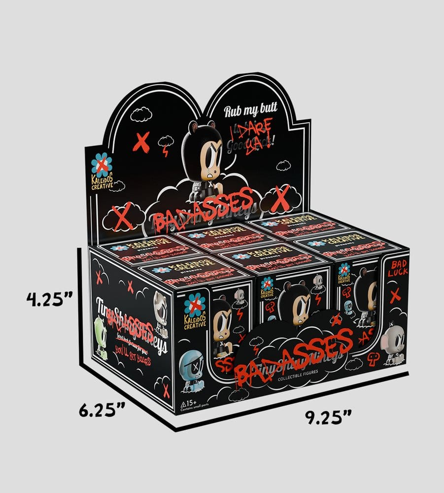 Tiny Shiny Hiney Peakers Mini Figures S2 7 cm Blind Box Display (6) [7]