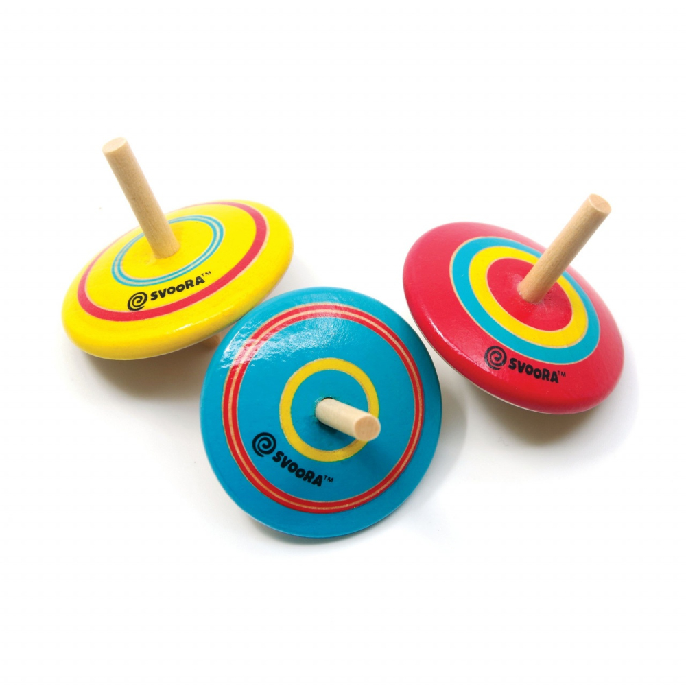 Titirez colorat din lemn [2]