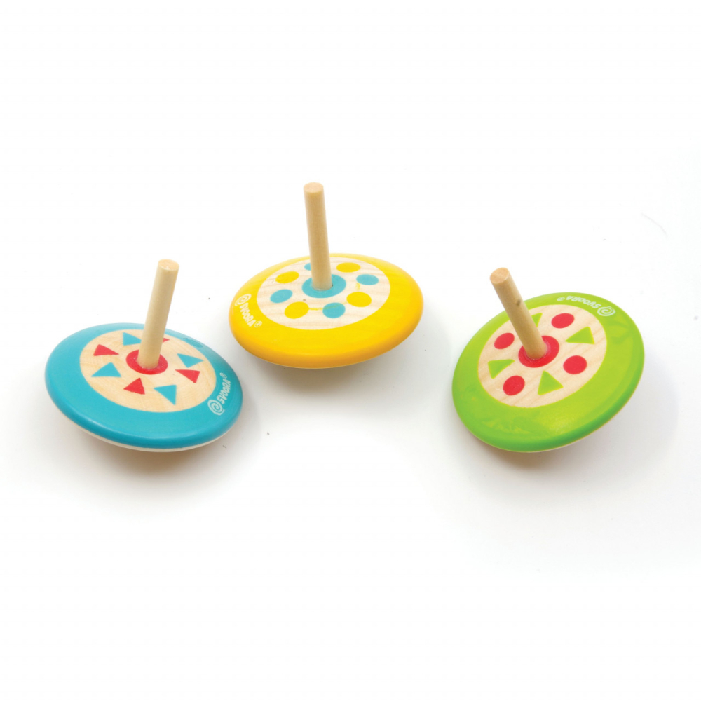 Titirez colorat din lemn, model Indie [2]