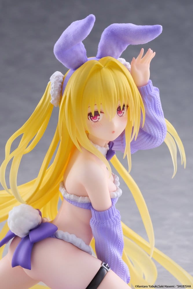 To Love-Ru Darkness MOFLOCK PVC Figure Golden Darkness (Fluffy Bunny Ver.) 13 cm [2]