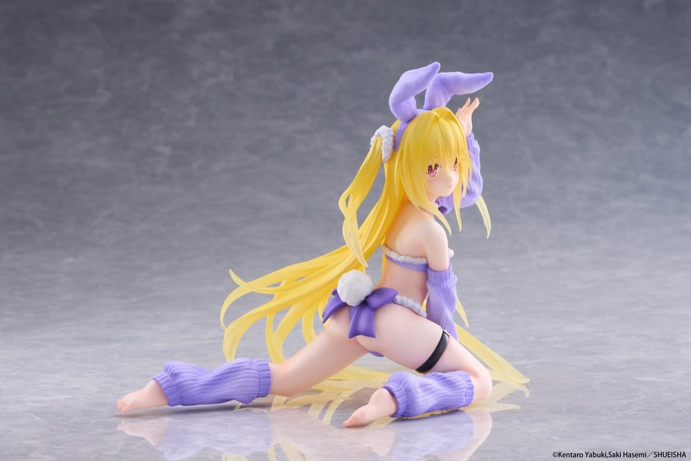To Love-Ru Darkness MOFLOCK PVC Figure Golden Darkness (Fluffy Bunny Ver.) 13 cm [11]