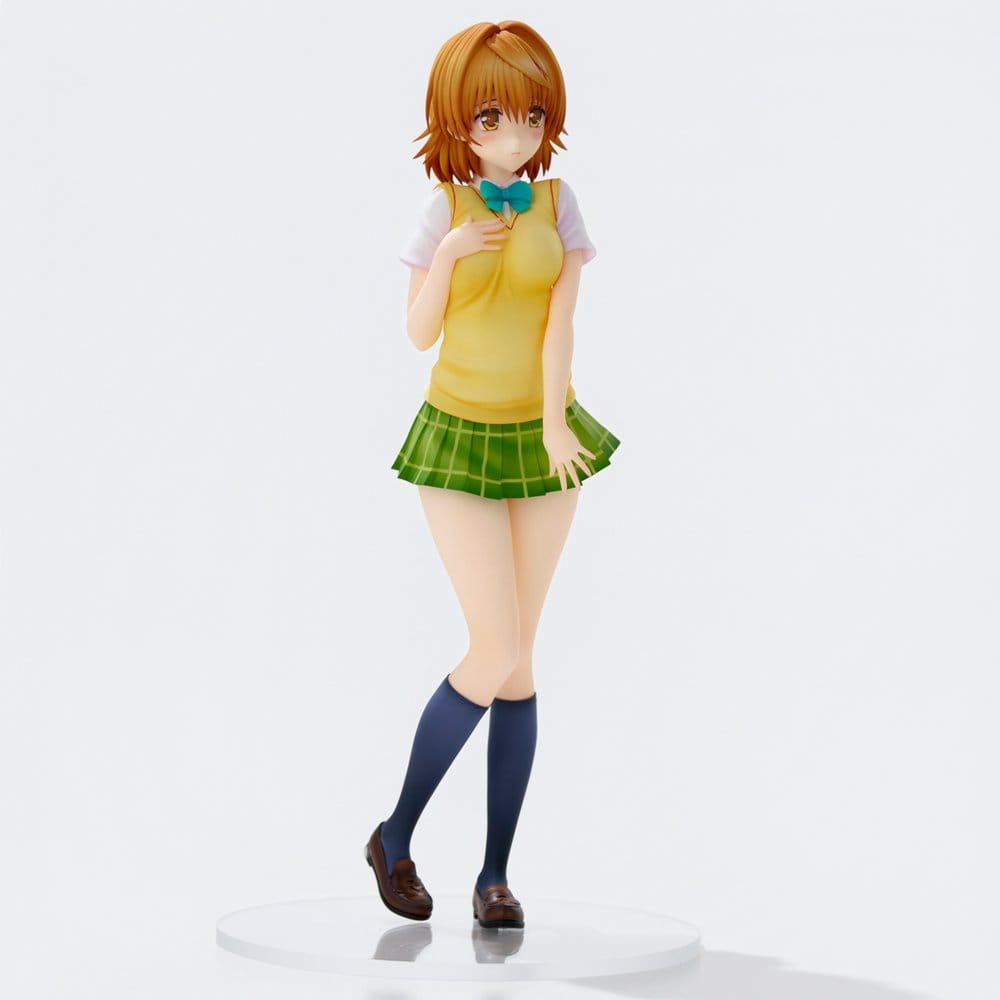 To Love-Ru Darkness School Uniform Series PVC Figure Riko Yuzaki 28 cm [4]