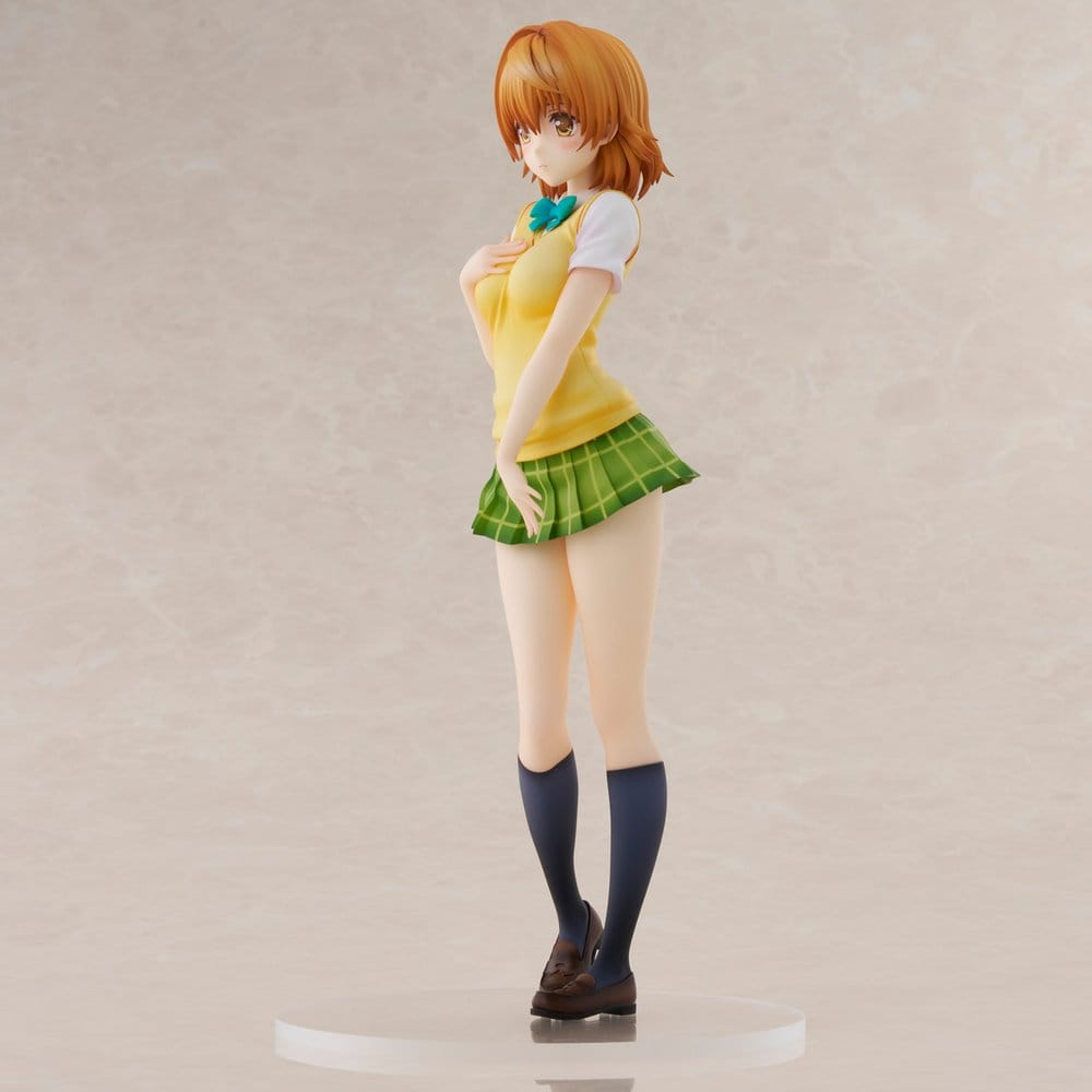 To Love-Ru Darkness School Uniform Series PVC Figure Riko Yuzaki 28 cm [8]