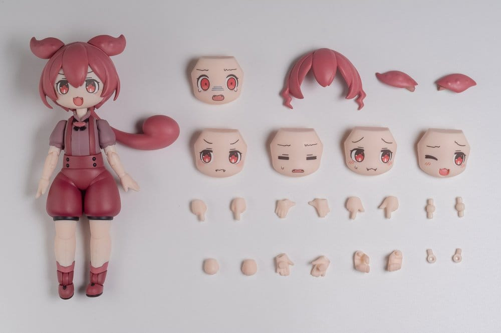 Tohoku Zunko/Zundamon Project Plafia Plastic Model Kit Ankomon (re-run) 10 cm [12]