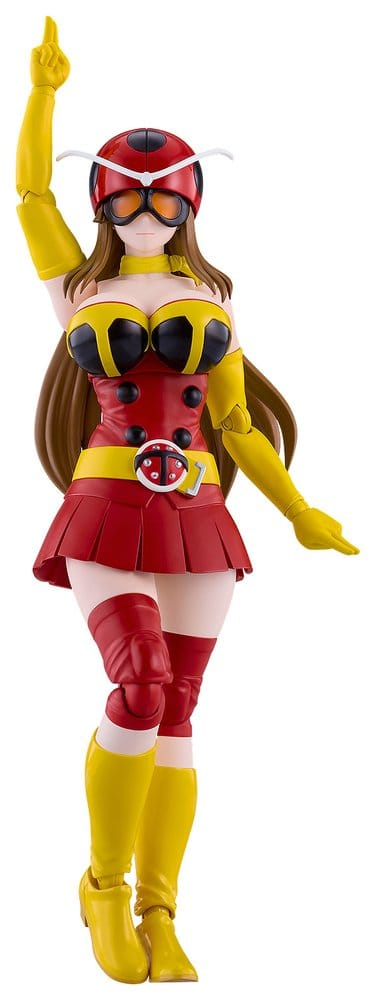 Tojima Wants to Be a Kamen Rider Figma Action Figure Yuriko Okada (Electro-Wave Human Tackle Ver.) 14 cm [8]