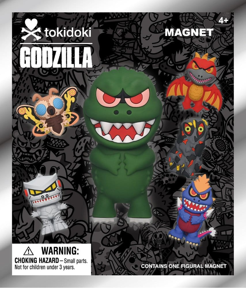Tokidoki x Godzilla Magnets Blind Pack Serie 1 Display (12) [2]