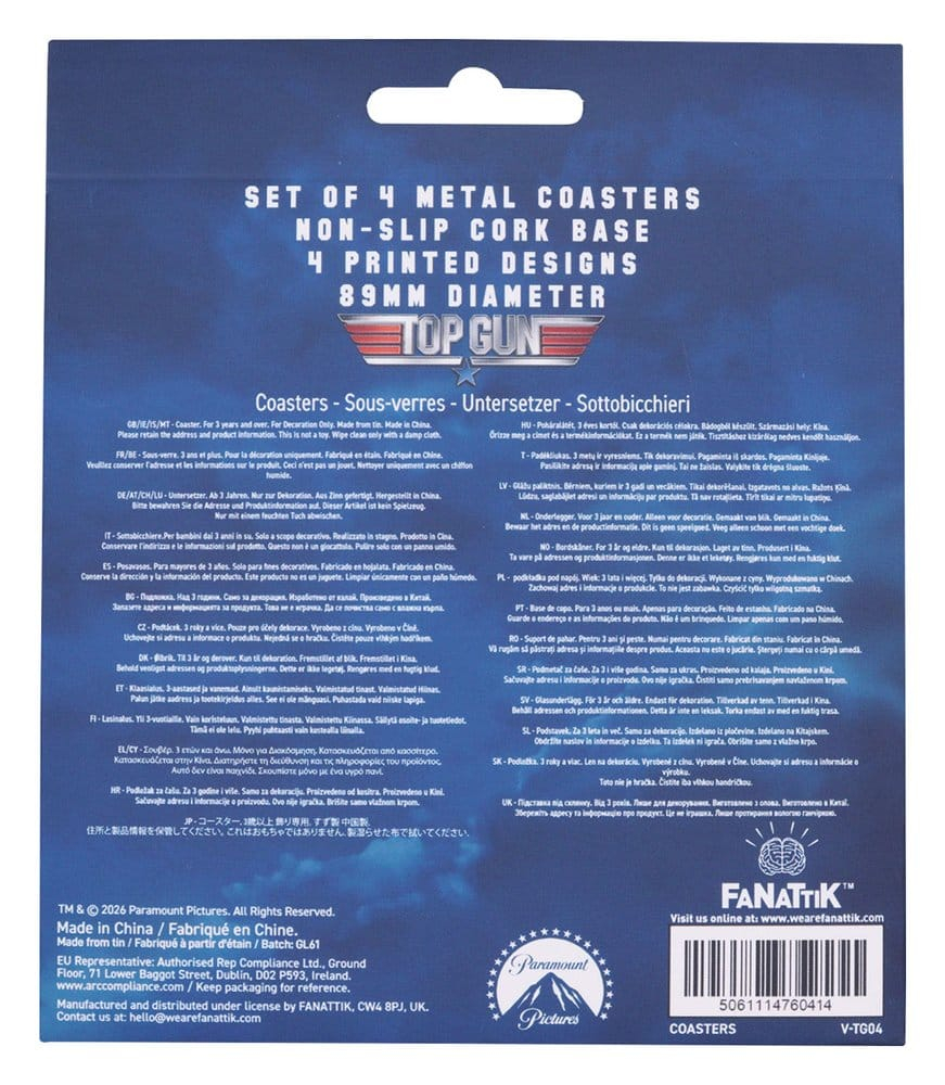 Top Gun Coaster 4-Pack [3]