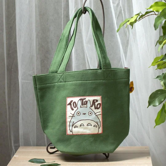 Tote bag Totoro Autumn Green - My Neighbor Totoro [1]