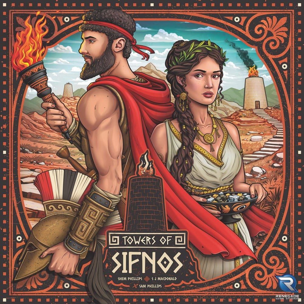 Towers of Sifnos Board Game *English Version* [2]