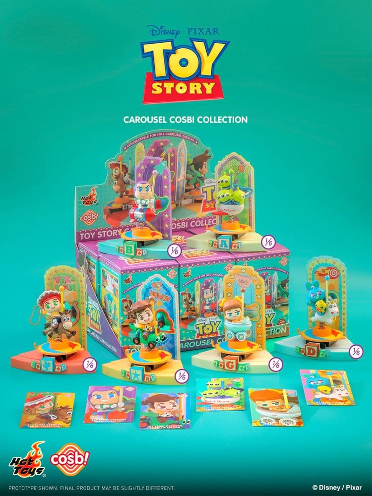 Toy Story Cosbi Mini Figures Carousel Collection 10 cm Blind Box Display (6) [9]