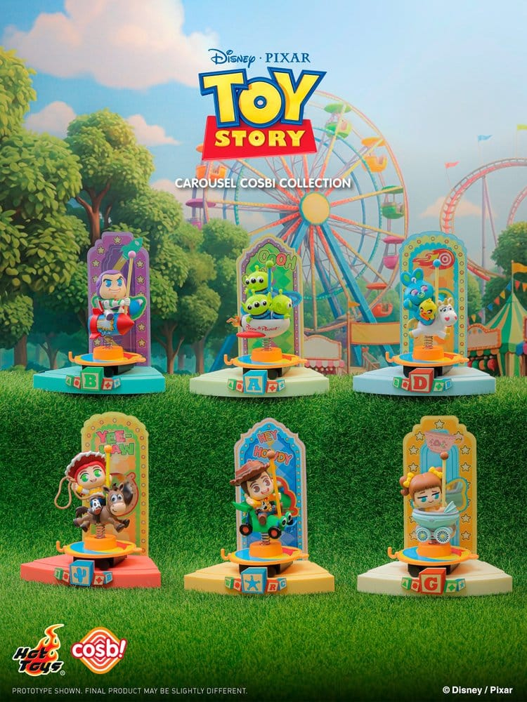 Toy Story Cosbi Mini Figures Carousel Collection 10 cm Blind Box Display (6) [8]