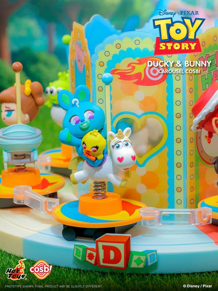 Toy Story Cosbi Mini Figures Carousel Collection 10 cm Blind Box Display (6) [6]