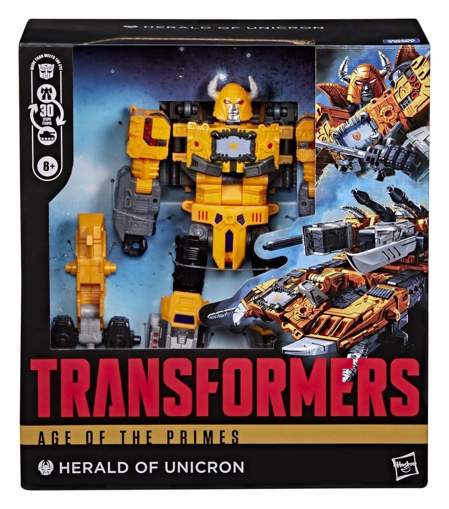 Transformers Age of the Primes Leader Class Action Figure Herald of Unicron 19 cm [5]