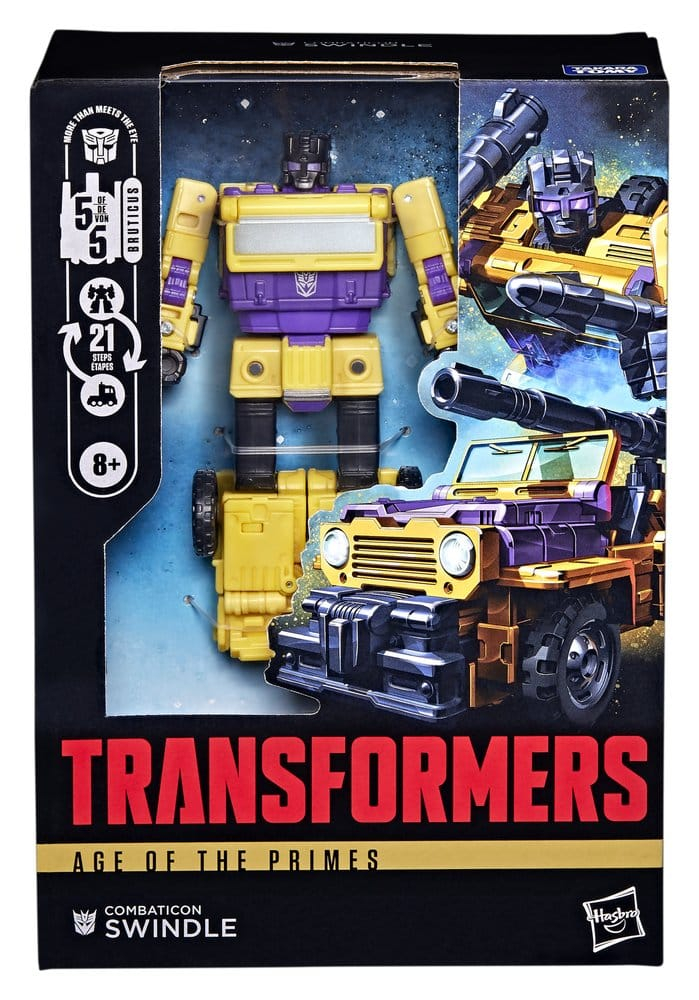 Transformers Age of the Primes Voyager Class Action Figure Combaticon Swindle 17 cm [5]