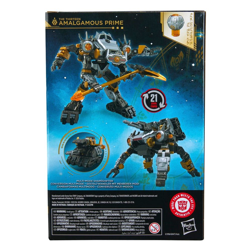 Transformers Age of the Primes Voyager Class Action Figure The Thirteen: Amalgamous Prime 18 cm [10]