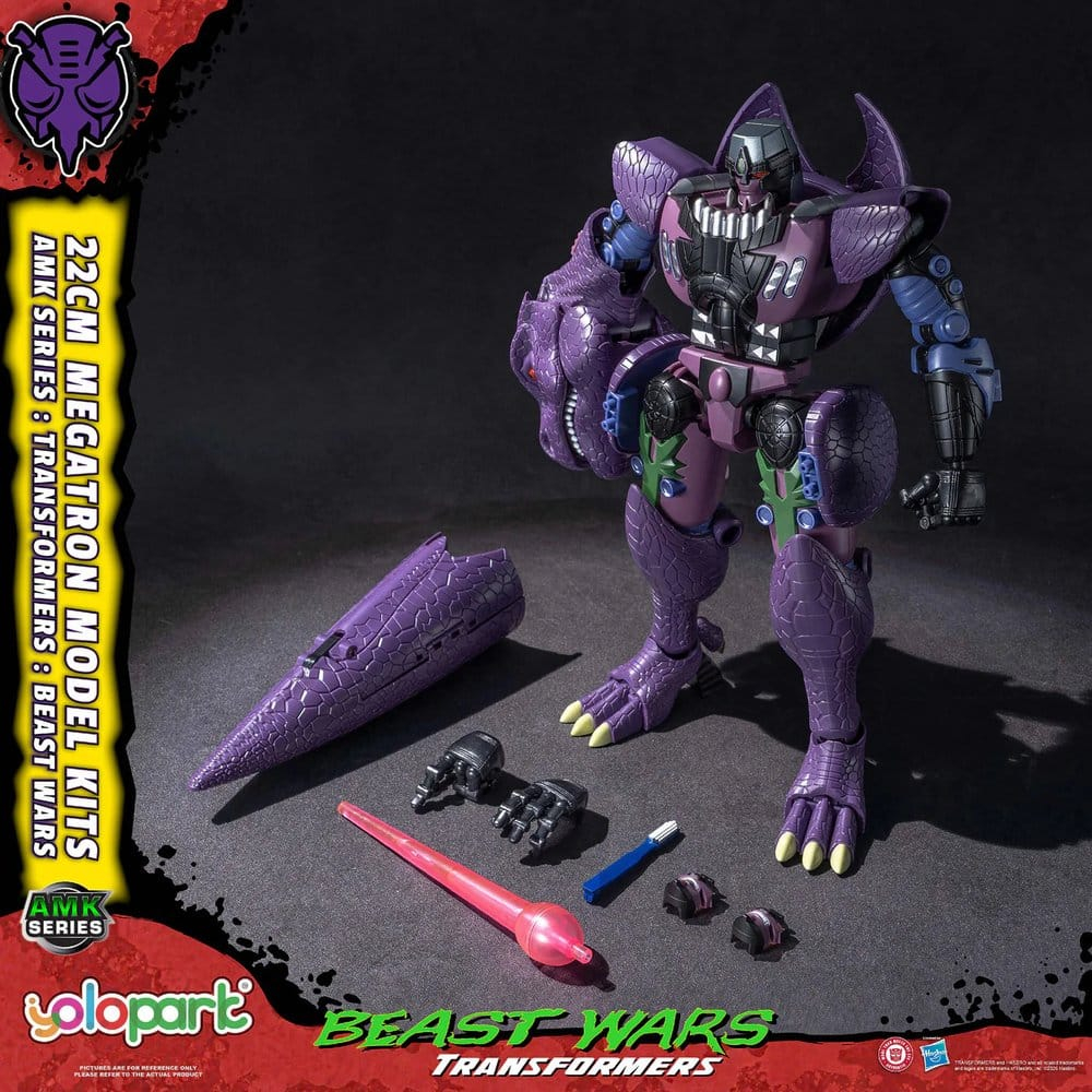 Transformers AMK Series Plastic Model Kit Beast Wars Megatron 22 cm [3]