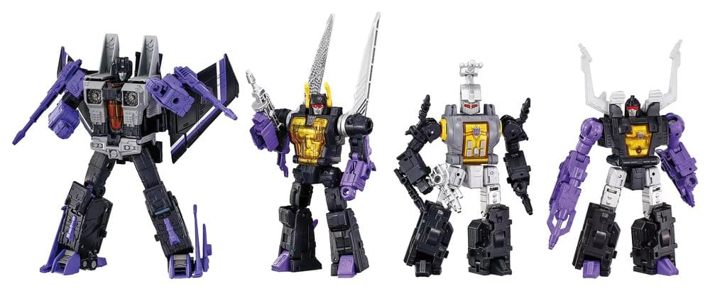 Transformers Dramatic Capture Series Action Figure 4-Pack Decepticons Part 2 [7]