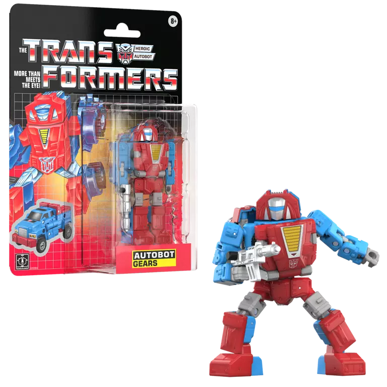 Transformers G1 Retro – Autobot Gears – Figurina Articulata 13 cm [1]