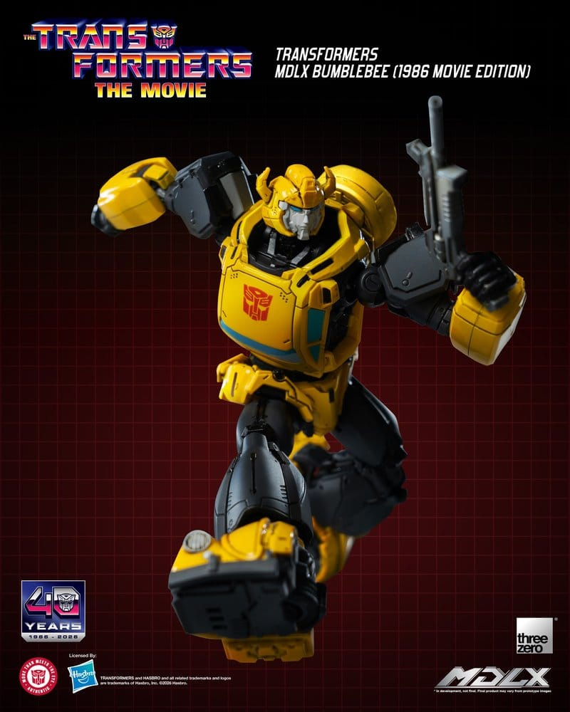Transformers MDLX Action Figure Bumblebee (1986 Movie Edition) 12 cm [3]